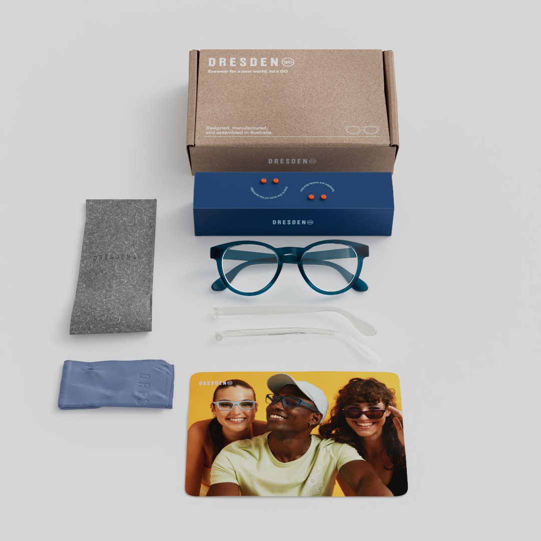 blue-light-filter-glasses midnight-blue Round
