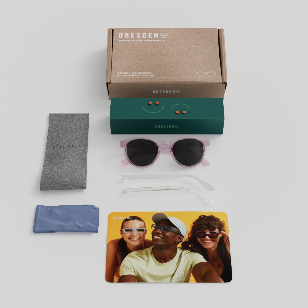 sunglasses pink-lemonade Round