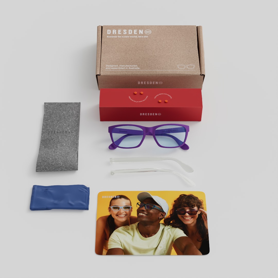 reading-glasses violet classic