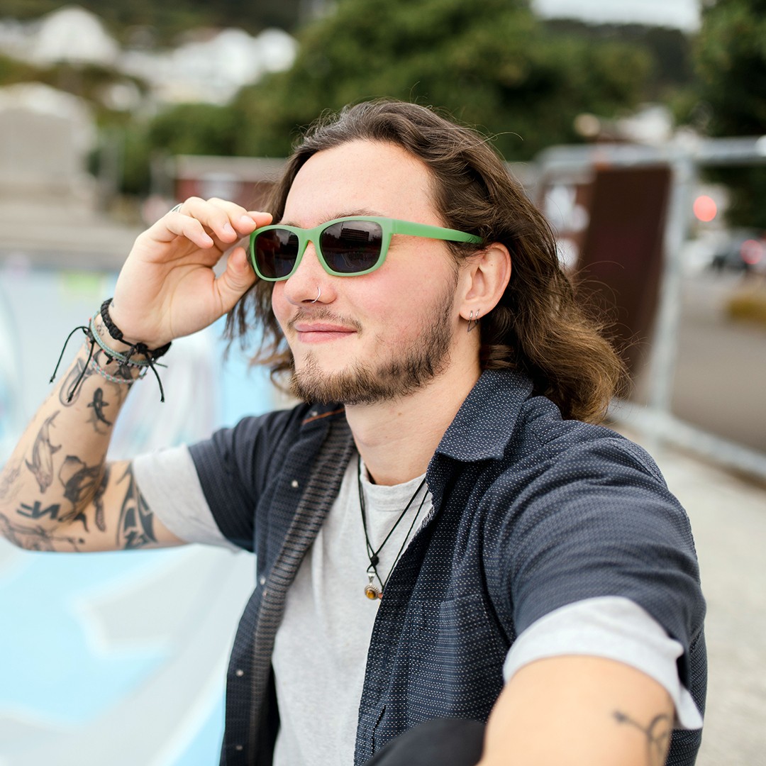 Prescription Sunglasses Mint Julep | Green Glasses | Dresden Vision