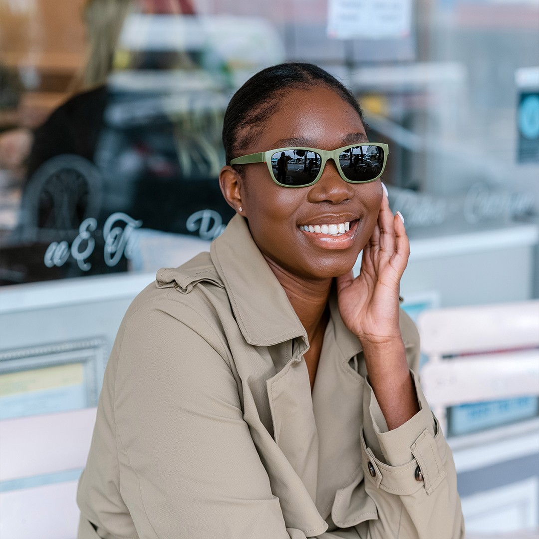 Prescription Sunglasses Pistachio | Green Glasses | Dresden Vision
