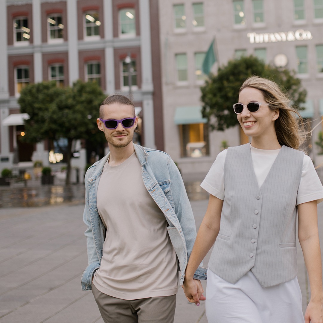 sunglasses violet classic