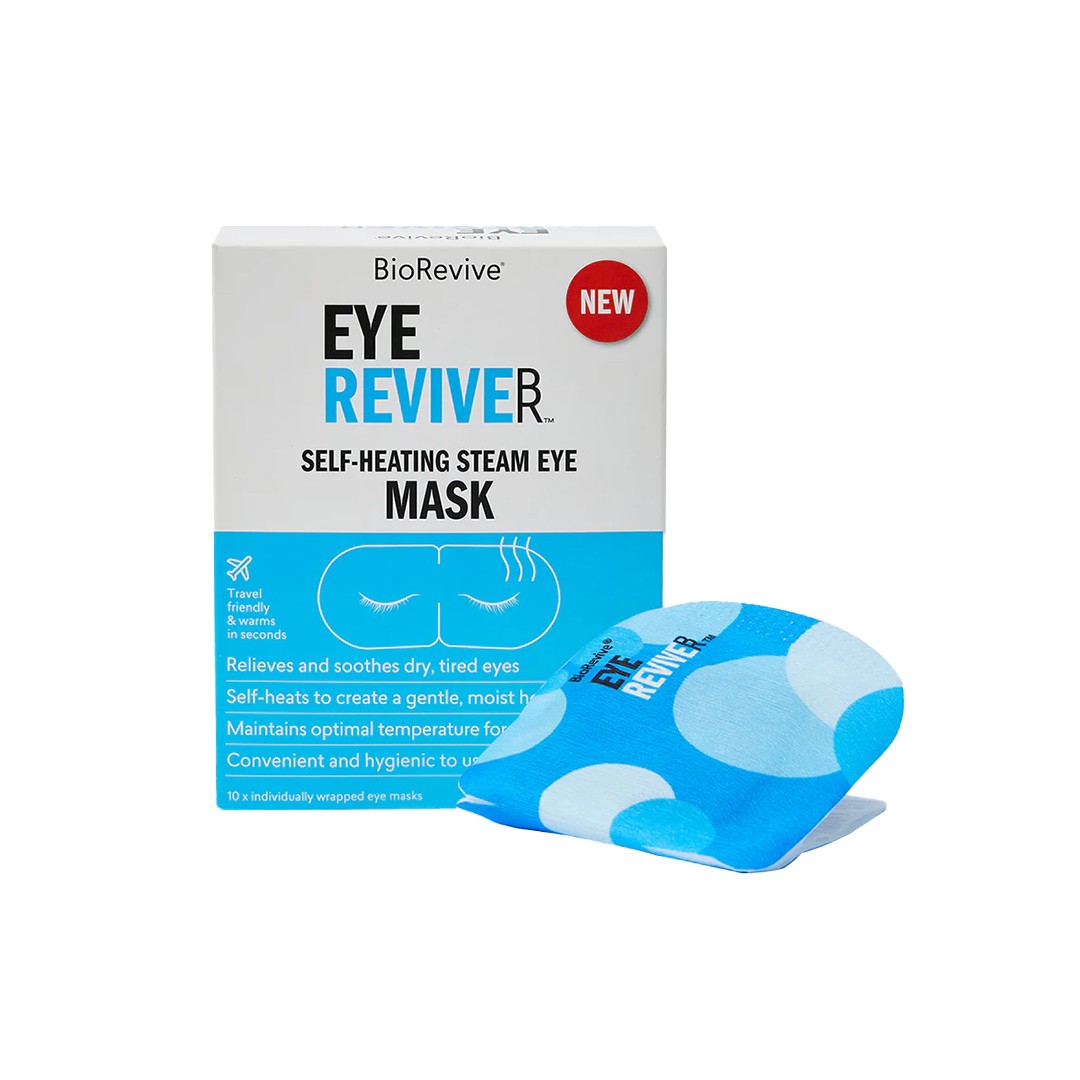 BioRevive EyeRevive Self-Heating Steam Eye Mask Pack of 10