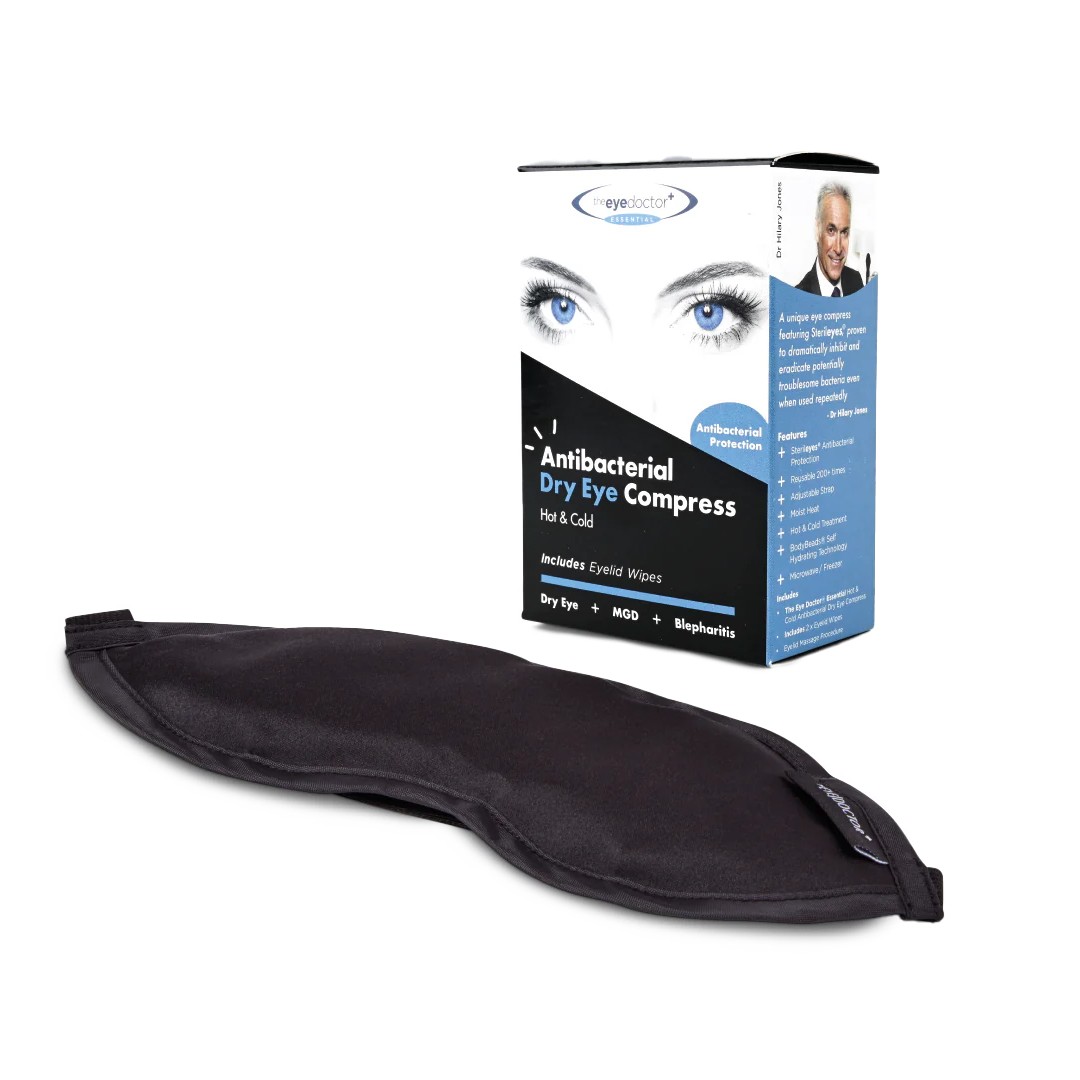The Eye Doctor Essential® Reusable Antibacterial Hot and Cold Eye Compress/Mask