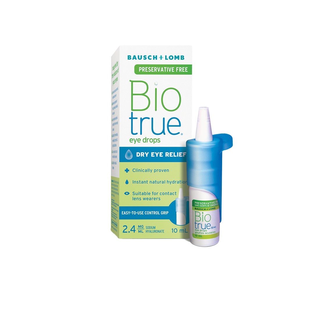 Preservative Free Biotrue Eye Drops Multi Dose 10ml