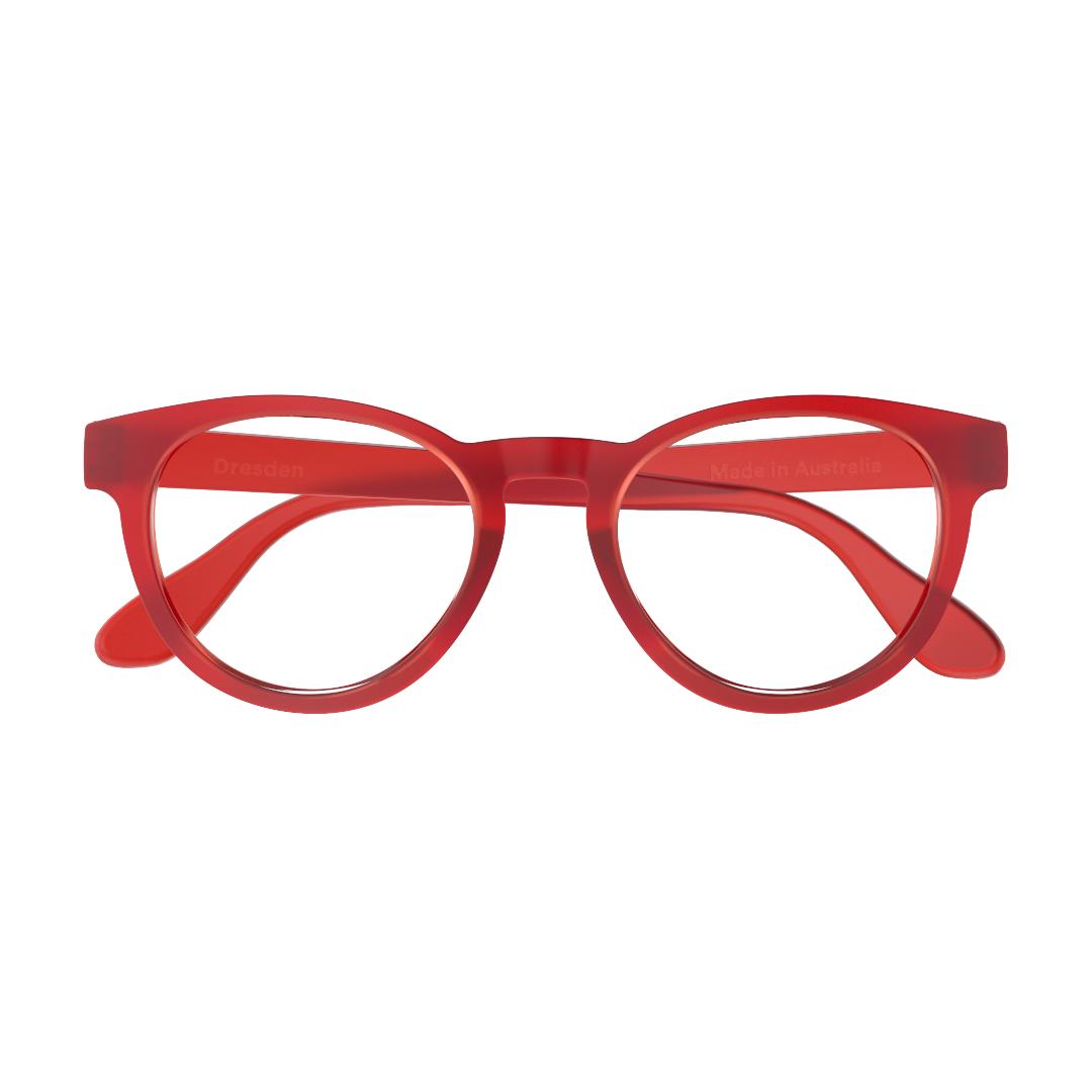 Capote - Raspberry Cordial Prescription Glasses